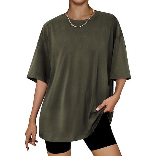 

Popular top women s bottoming shirt milk silk Spice girl medium sleeve crew neck sexy t-shirt women s trend macaron XS