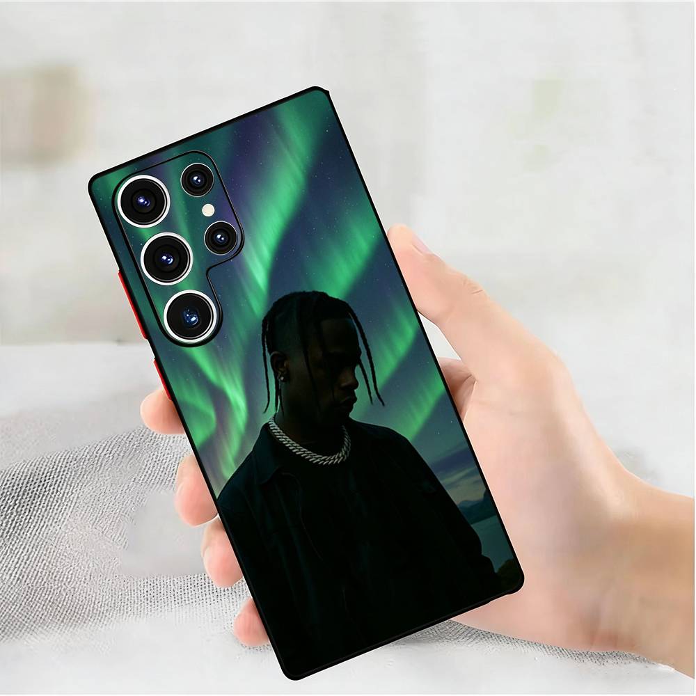 

Singer T-Travis S-Scott Phone Case For Samsung Galaxy S 24,25,23,22,21,20 Plus Ultra 5G Lite Shockproof Cover Samsung S21plus