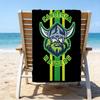 Canberra Logo Quick-Dry Microfiber Beach Towel Super Soft & Absorbent for Bath, Beach, Travel  Bath Time Accessory, Fan gifts