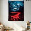 Scary Movie Poster Tapestry Tapestry Fashion Print Background Cloth Background Cloth Home Decor Work Of Art