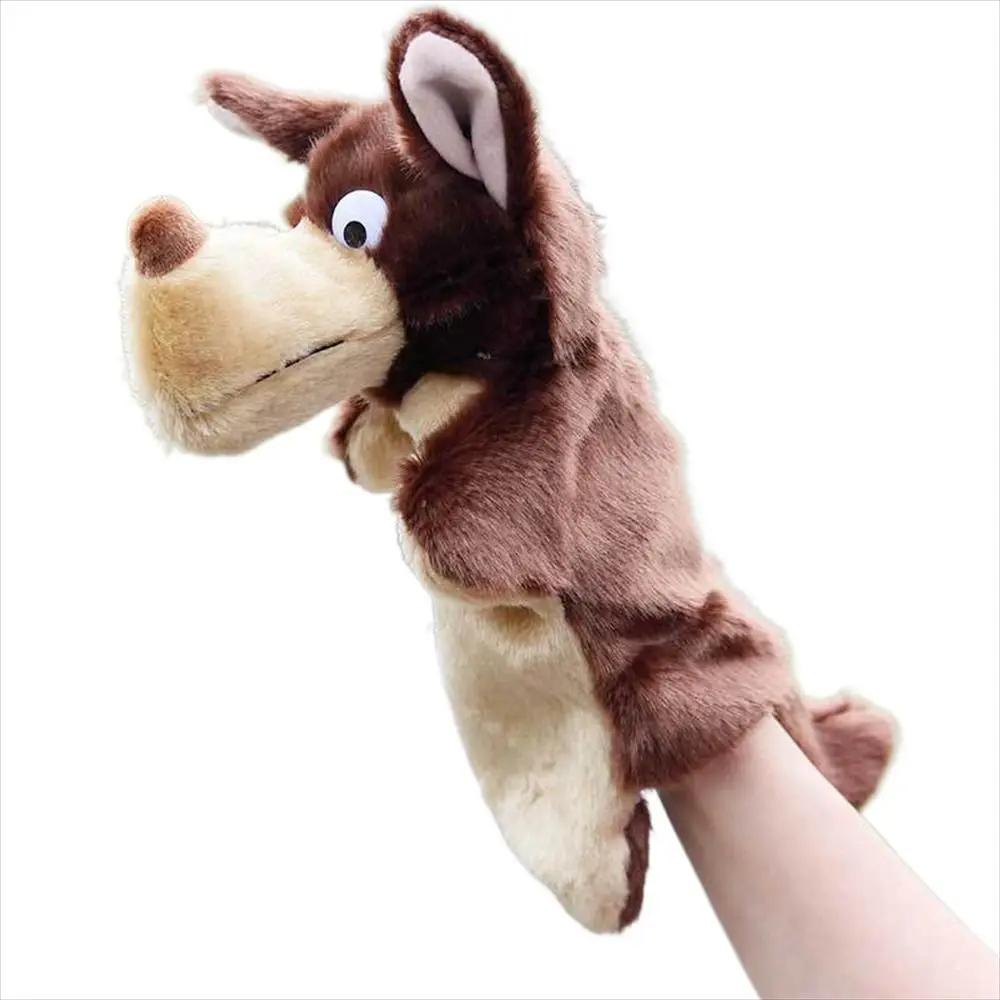 Telling Story Kids Gift Panda Cat Dolls Koala Rabbit Cartoon Plush Toys Plush Hand Doll Children Puppets Animal Hand Puppet