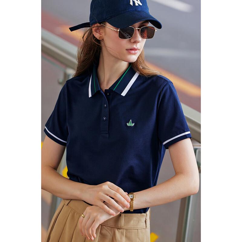 Navigare Women s Short Sleeve Polo T-Shirt M