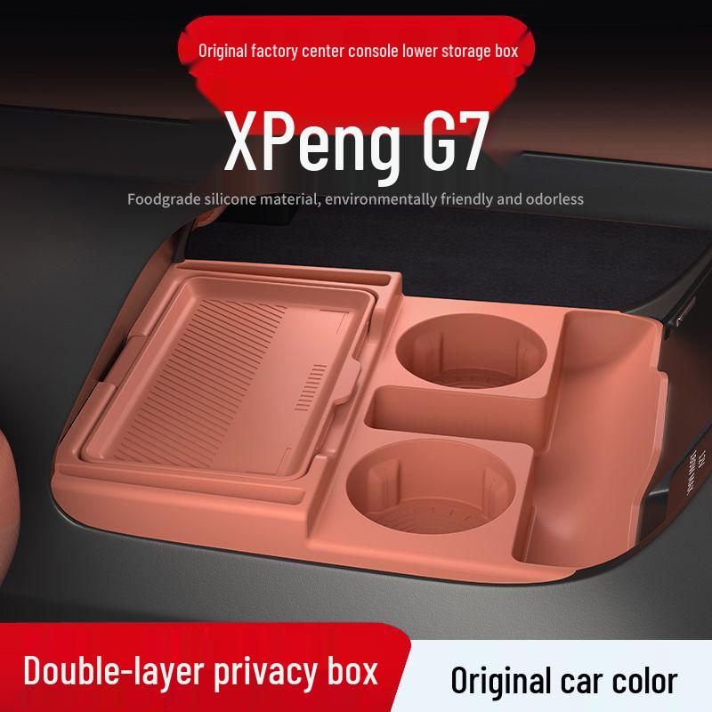 Silicone Center Console Organizer for Xiaopeng G7