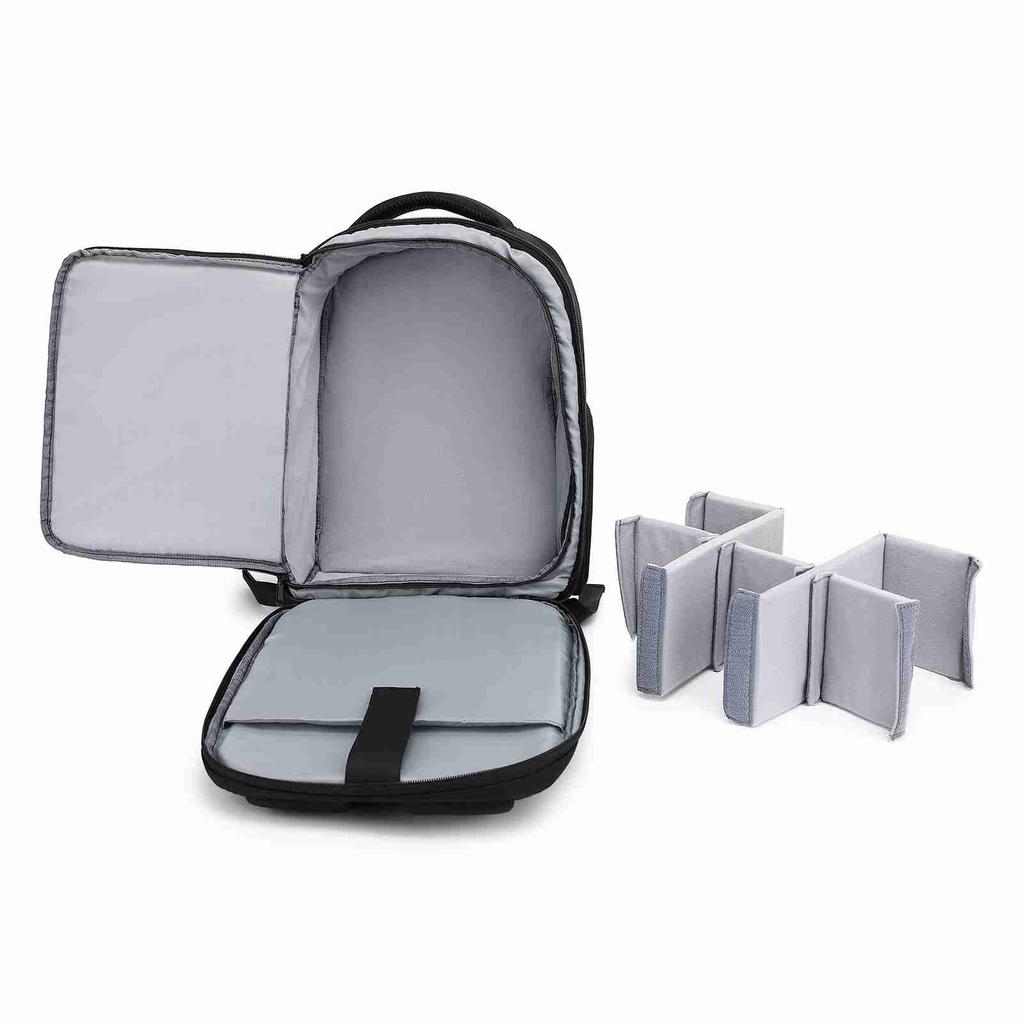 Camera Backpack 1680D Leather 20L Large Capacity Breathable Shockproof Camera Backpack for Photographer