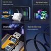 4-in-1 PD Fast Charging Dual-Head Type-C Multifunction Portable USB Cable for Laptops