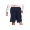 Nike Panel Logo Drawstring Straight-Leg Shorts Men Bottoms Blue BV9447-420