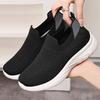 Shoes women's summer new casual single shoes lazy one pedal breathable socks shoes light soft sole not tired feet women's shoes