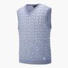 Descente Golf Men'S Knit Pullover V-Neck Vest (Dp11Mfkv23)