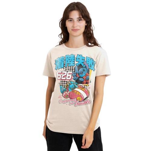 Lilo & Stitch Womens/Ladies Manga Race T-Shirt