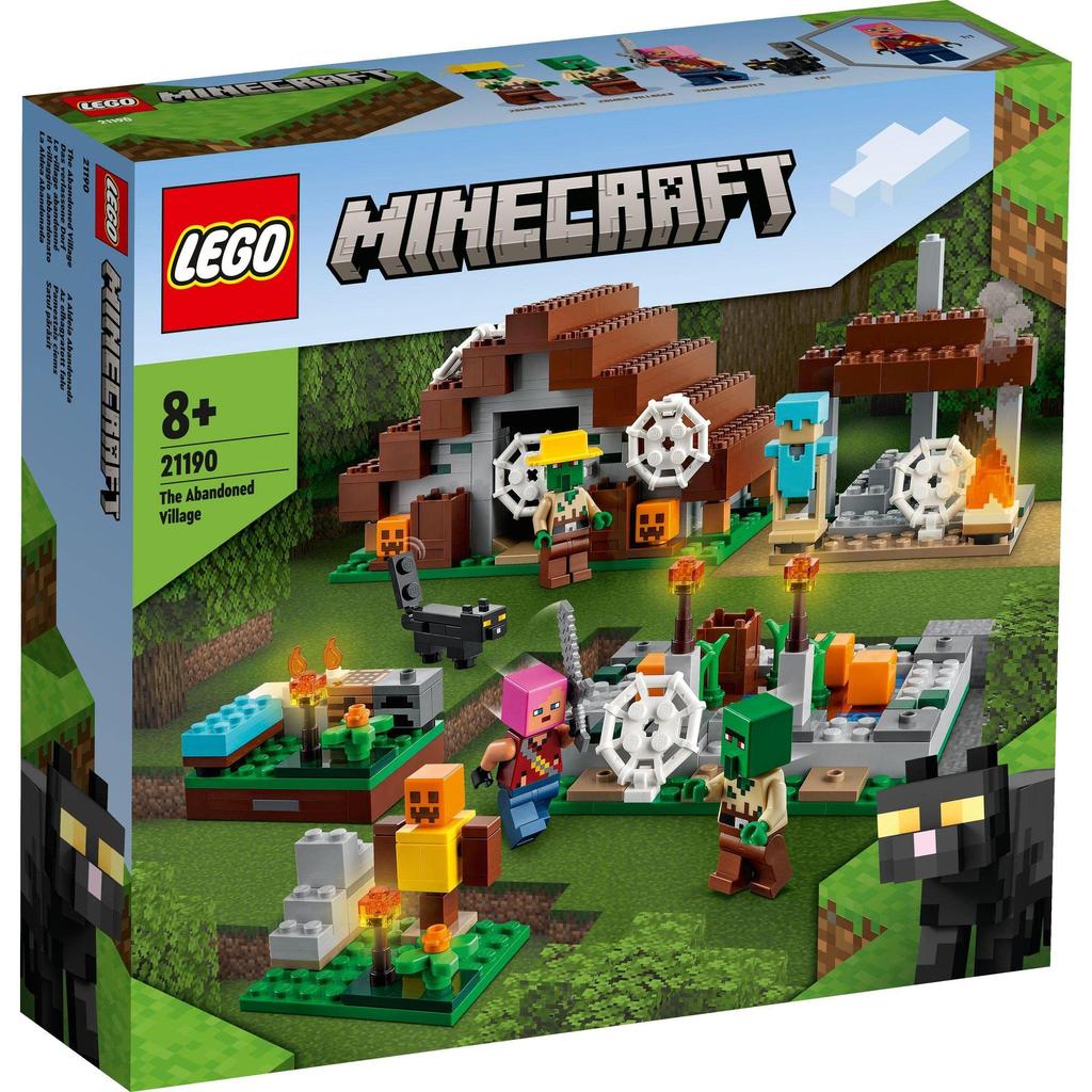 LEGO Minecraft Forlatt landsby 21190 Lekeklosser Gave Videospill Bybygging Gutter og jenter Alder 8 år og oppover