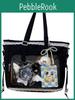 Sweet Transparent Tote Bag With Polyester Material For Daily Use