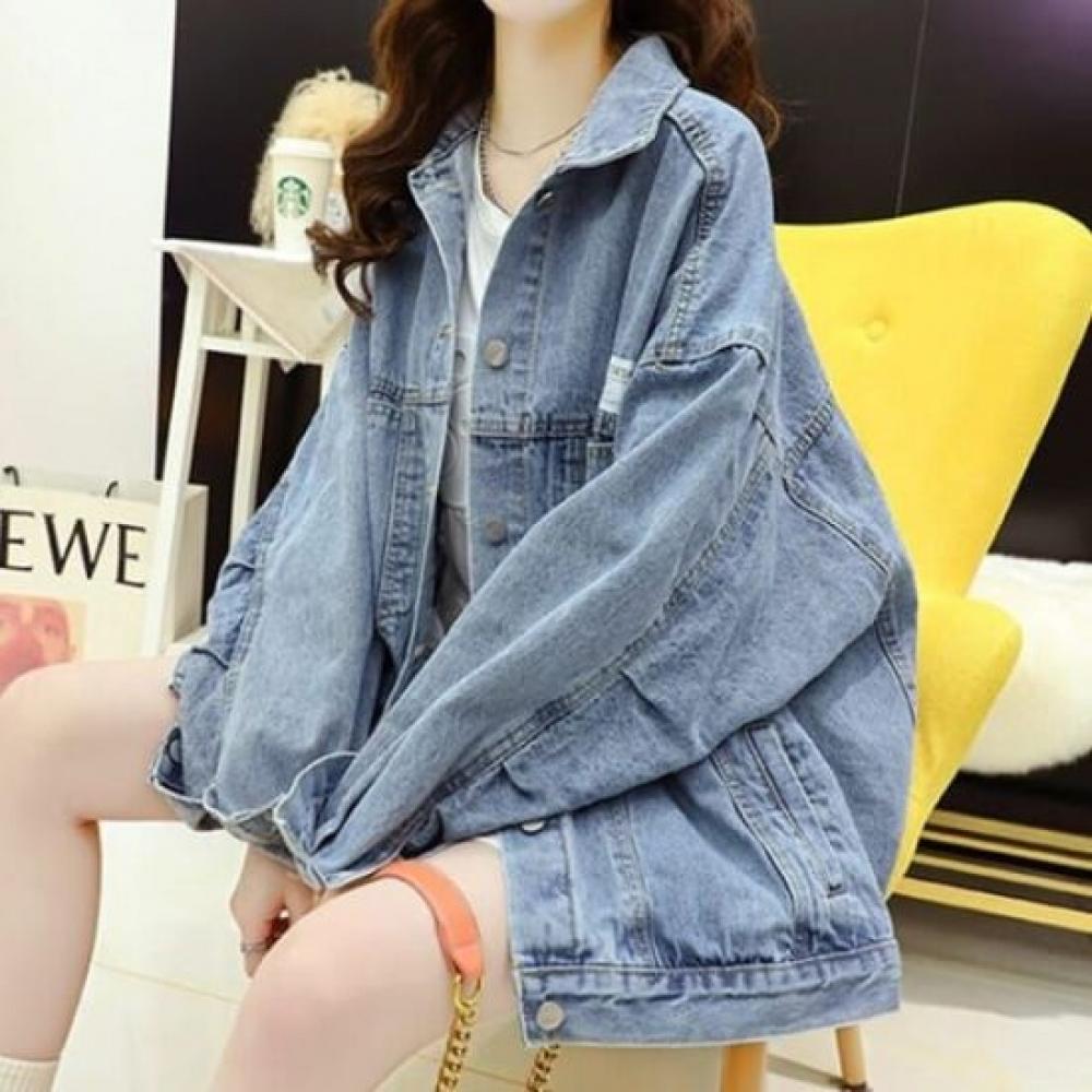 Navava Casual Loose Fit Denim Jacket Nc322
