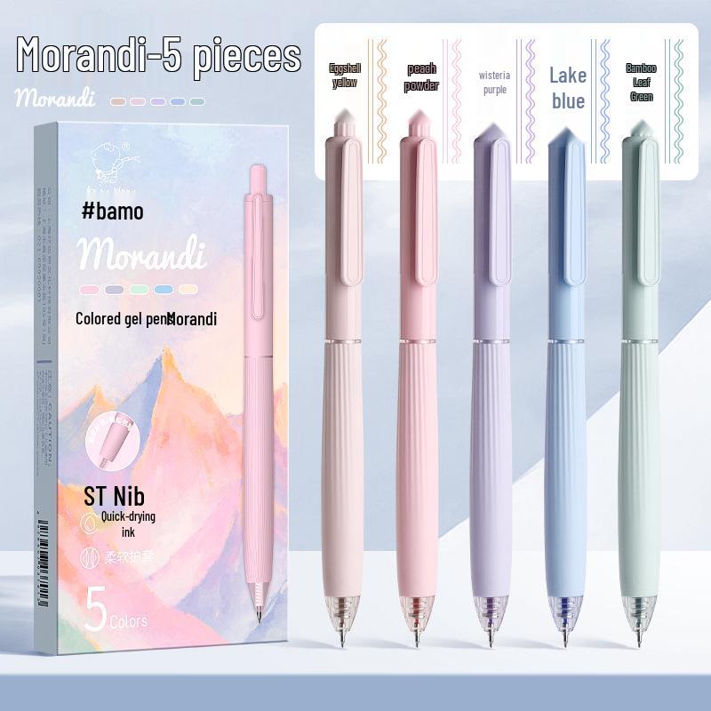 

High-Value Push-Button Gel Pen with Replacement Refill for Note-Taking and Journaling 0.5mm