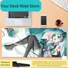Hatsune Miku Microphone Diva Anime Extended Desk Pad NonSlip AntiDirt Gaming Mouse Pad