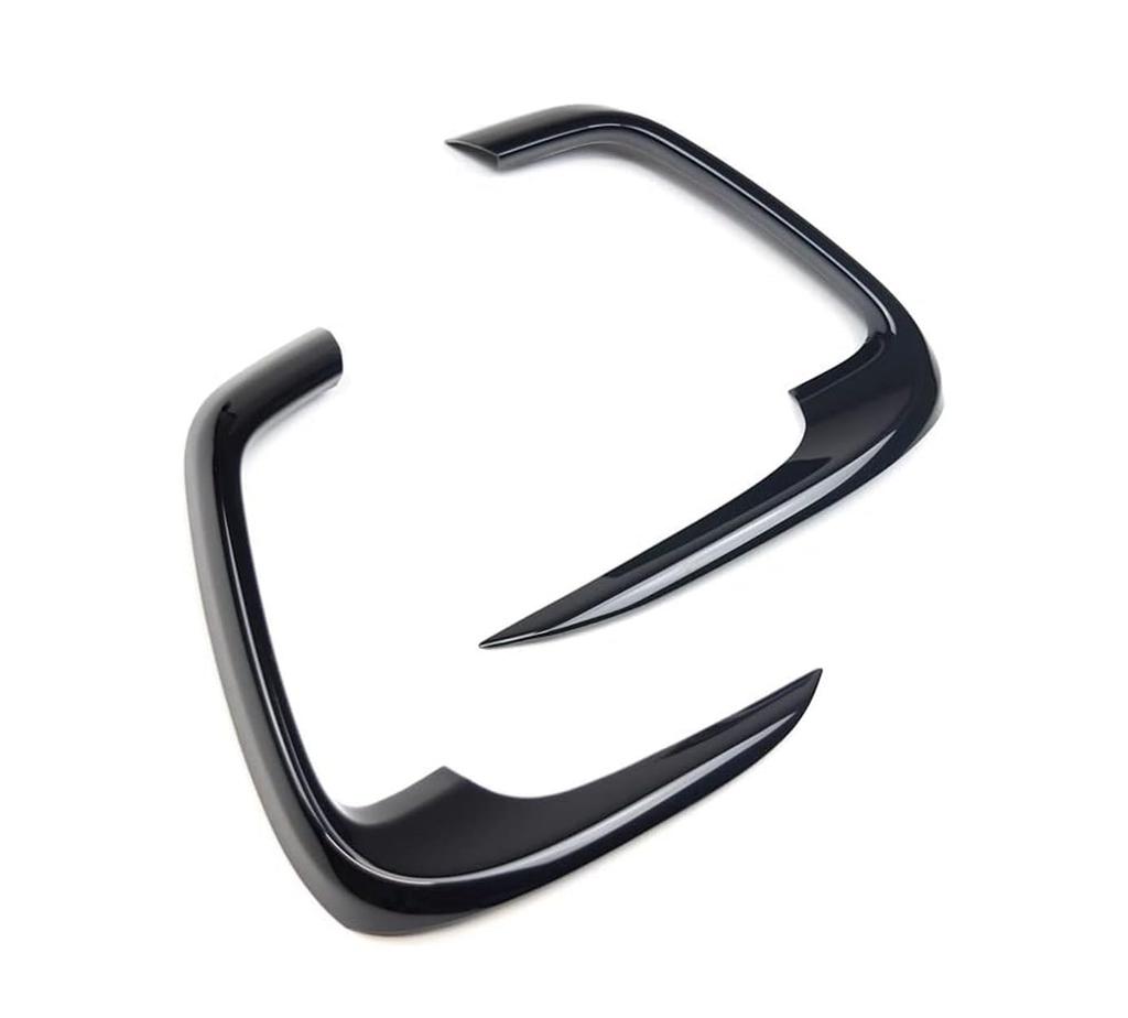 EVOGEAR Aftermarket Abdeckung für Seitenkanal-Panel des Klimaanlagen-Lüftungsschlitzes (Klavier schwarz) für Toyota New Voxy/Noah Serie 90 (Ab Januar 2022)