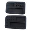 Daily Carry Insulin Supply Storage Case with Hard Shell, Inner Pocket and Insert Layout for Home and Travel Use
