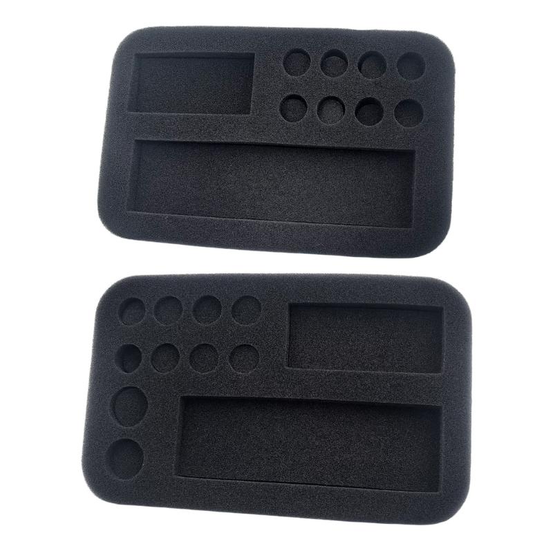 Daily Carry Insulin Supply Storage Case with Hard Shell, Inner Pocket and Insert Layout for Home and Travel Use