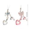 Heart Bowknot Dolphin Pendant Phone Charm Hangings Rope Sweet Phone Chain Strap Bag Decoration Keychain Accessory