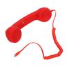 Retro Phone Handset Type C Wired Telephone Handset Handheld Receiver with Mic and Speaker for Conference Call
