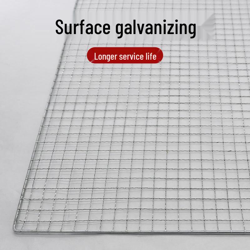 Rectangular Outdoor BBQ Grill Mesh Oven Rack