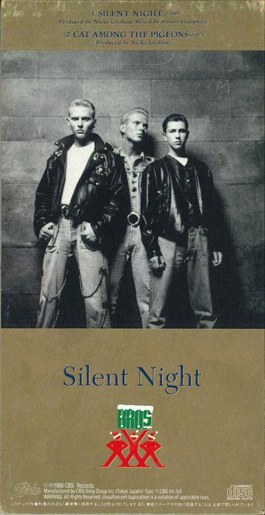 

CD BROS - Silent Night 108P3058PROMO SONY Japan Rock Used