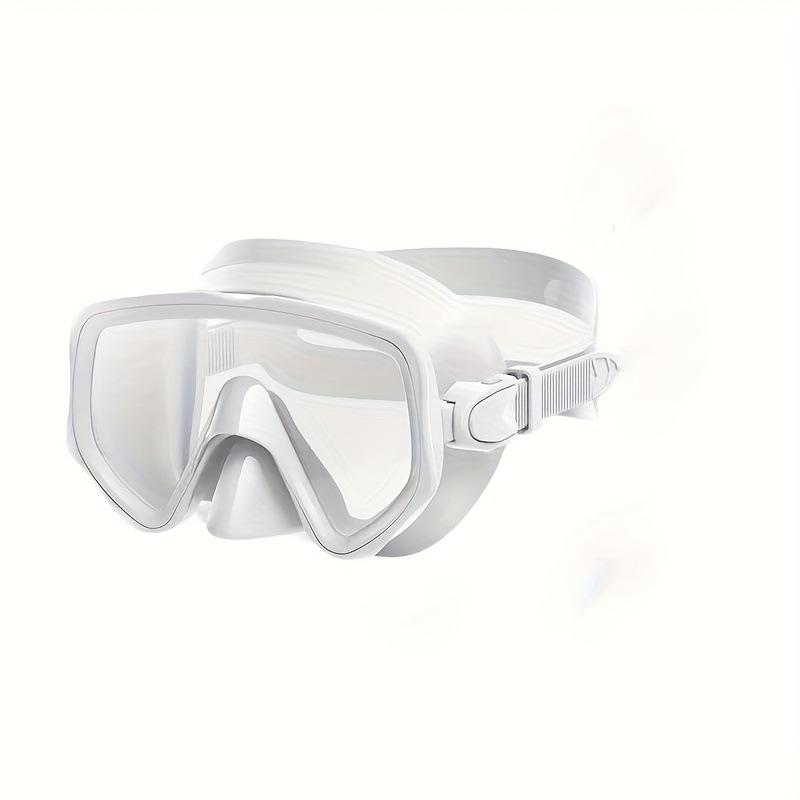 2026 Hot Ergonomic Design Leakproof Liquid Silicone Universal Adult Snorkeling Tempered Glass Diving Mask Set