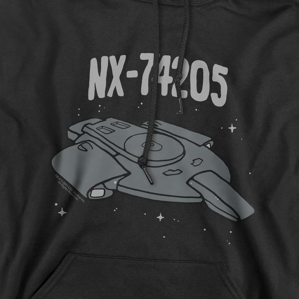 Star Trek Mens The Defiant Hoodie