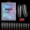 Nail Art Mould Crystal Extension No Paper Holder Fast Phototherapy Extension Nail Tablets 120 Tablets Boxed Factory