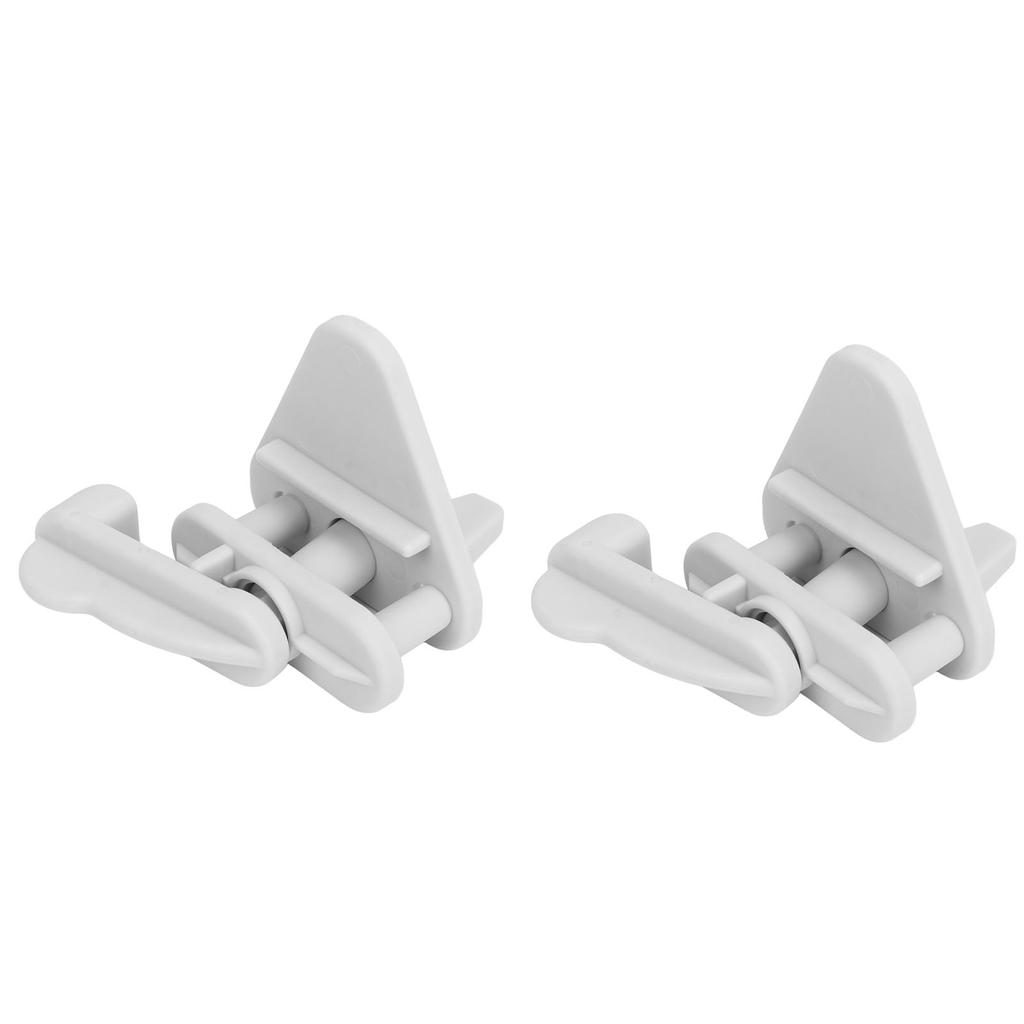 2 Pcs Boat Gate Latch Nylon Secure Closure Pontoon Gate Latch Replacement Kit for 1 Inch and 1 1/4 I