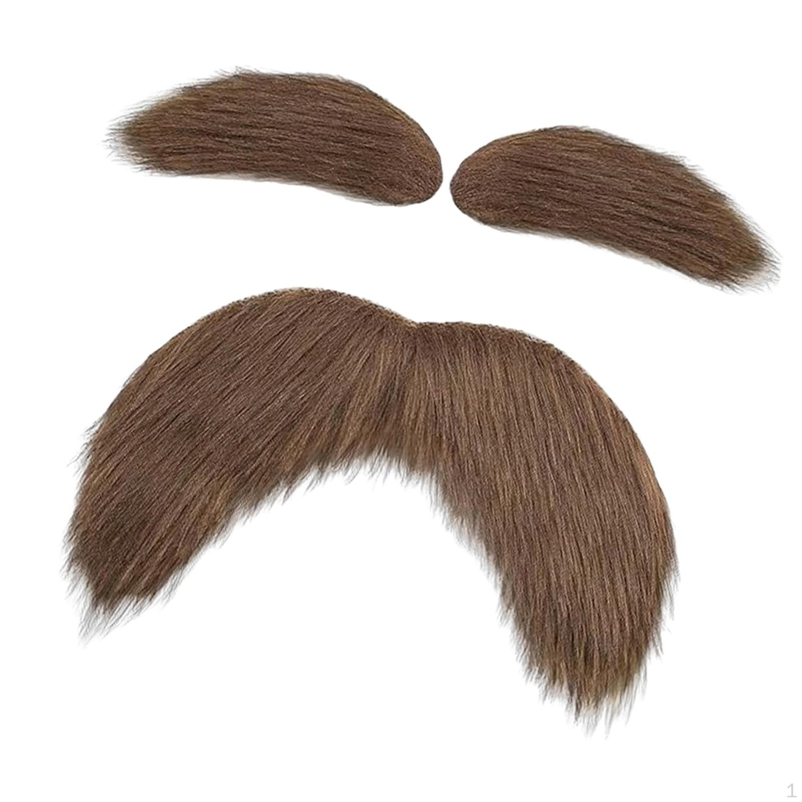 

Брови, Оригинальный маскарадный костюм для тематических вечеринок, Косплей-выходы коричневый