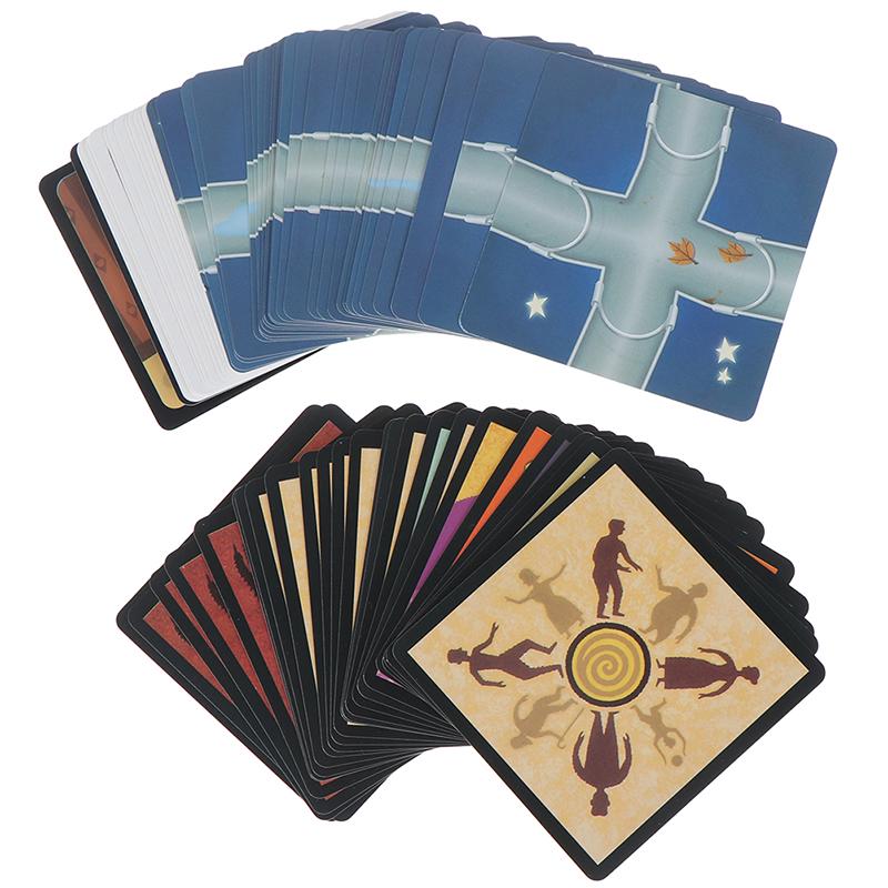 24 cartas de juego de mesa con diseño de gato hombre lobo, versión en inglés, cartas de juego divertidas para toda la familia