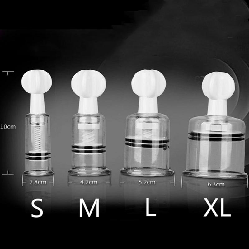 Female Breast Massage Enhancement Vacuum Sucker Pump
