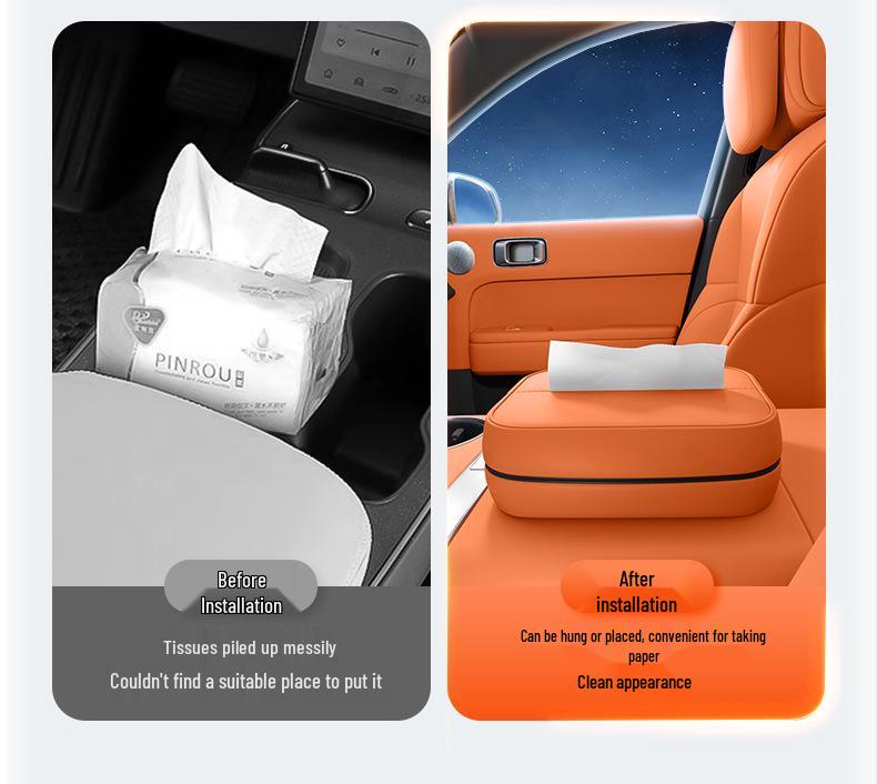 Lynk & Co 08 EMP Seat Armrest Tissue Box - Car Interior Decoration