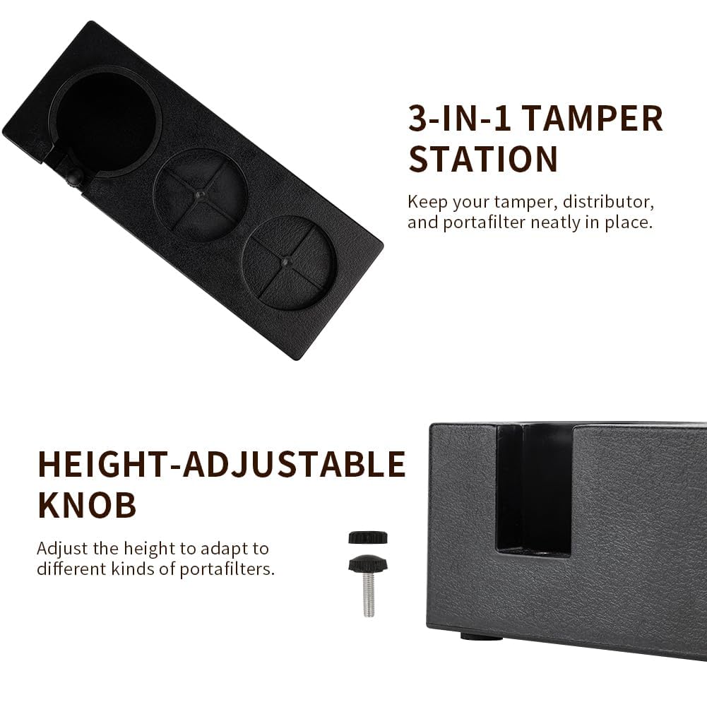 Watchget Tamper Stand, Tamping Stand, Espresso Tamper Mat, Coffee Tamper Mat, Espresso Tamping Station, Portafilter Holder, Tamping Station Base,