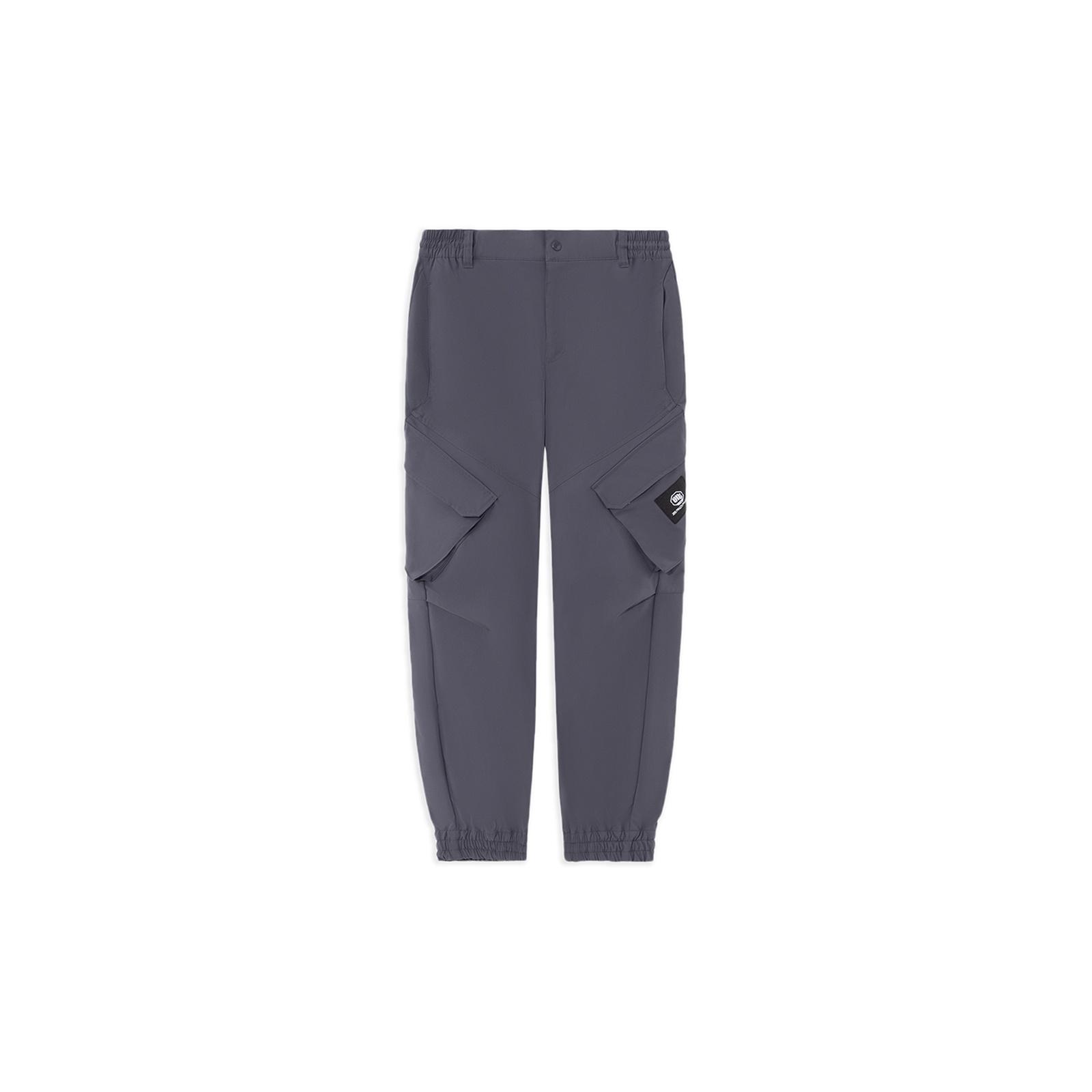 Li-Ning BadFive Graphic Pocket Joggers Pants Grey Men s AKXS075-2 S