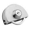 1 Set Double Open Glass Door Lock Stainless Steel Double Bolt Sliding Door Lock 10-12mm Office Glass Safety