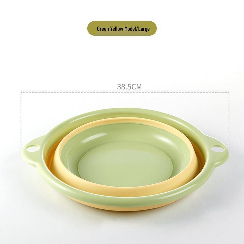 Portable Folding Washbasin for Dorms, Baby, Travel & Laundry