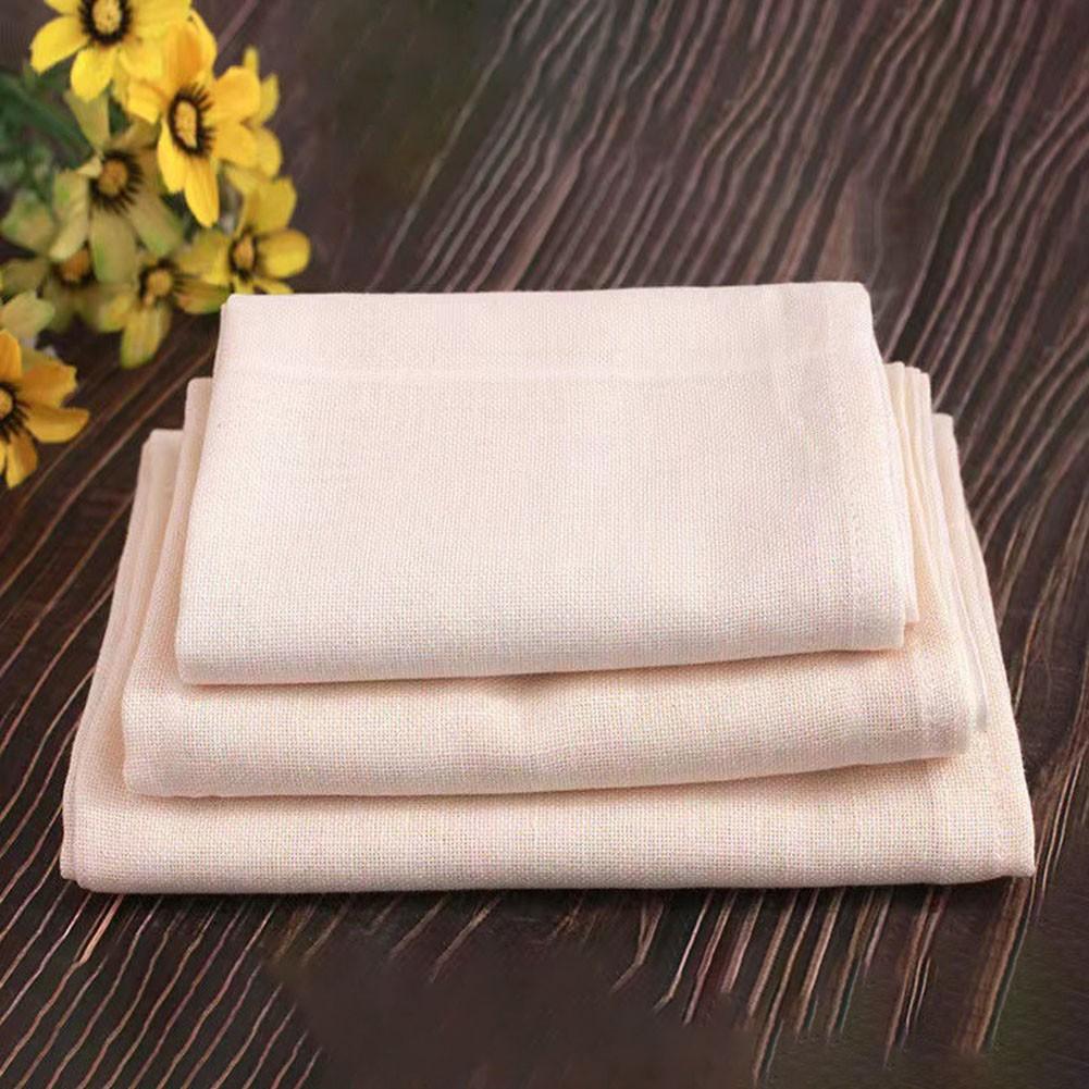 

Фильтровальная ткань из хлопка Фильтрующая сетка Многоразовый фильтр Жидкости 60*60cm 3pcs