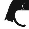 Storage Rack Hanger Hook Strong Load-bearing Easy to Install Cat Shaped Decorative Wall Door Wooden Hook Key Hanger