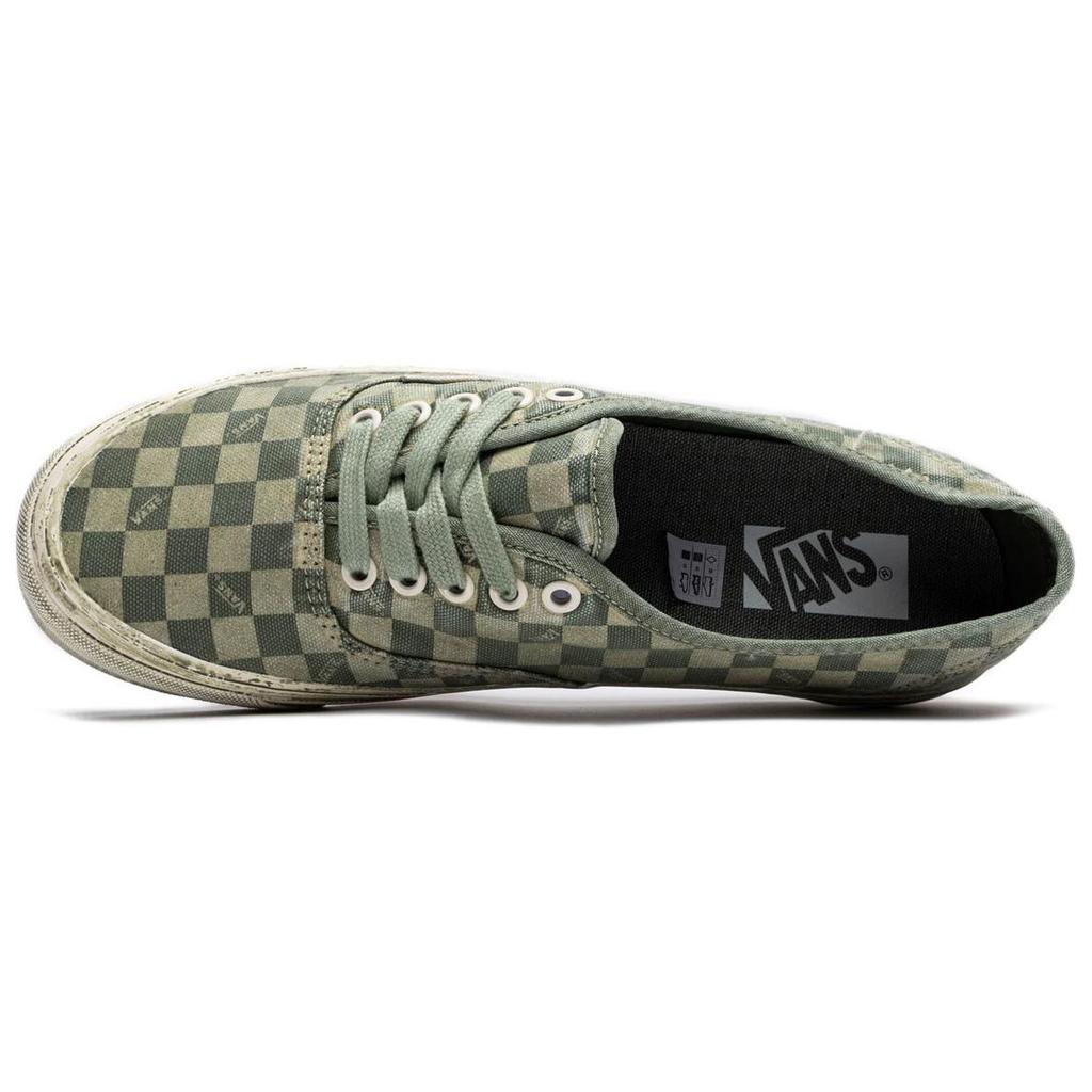 Vans Lx Authentic Reissue 44 Comfortable Versatile Low-Top Skate Shoes Men sneaker Green VN0007QZD6S1