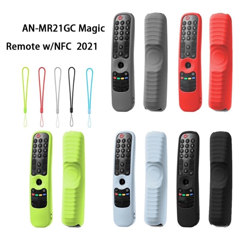 Remote Control Case for ANMR21N21GA/MR21GC Silicone Material Precise Cutouts NonSlip Surfaces Protections
