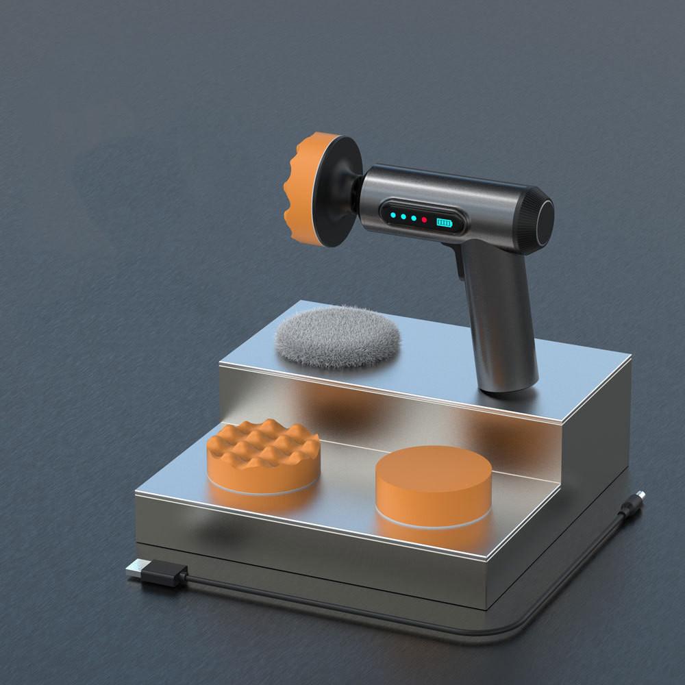 Portable Electric Car Polisher Wireless Car Polishing & Waxing Grinding Machine Car Polishing Cleaner Power Tool