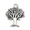 Charms Round Tree Of Life Pendants Vintage Jewelry Supplies QC109