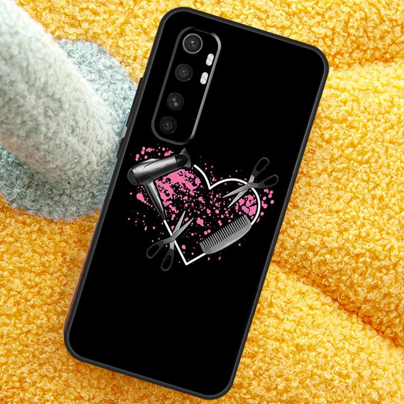 Hair Stylist Hairdresser Case For Xiaomi 13T 14T 15T 14 15 Ultra 17 Pro Max Cover For POCO F8 F7 X7 Pro F5 F6 X5 X6