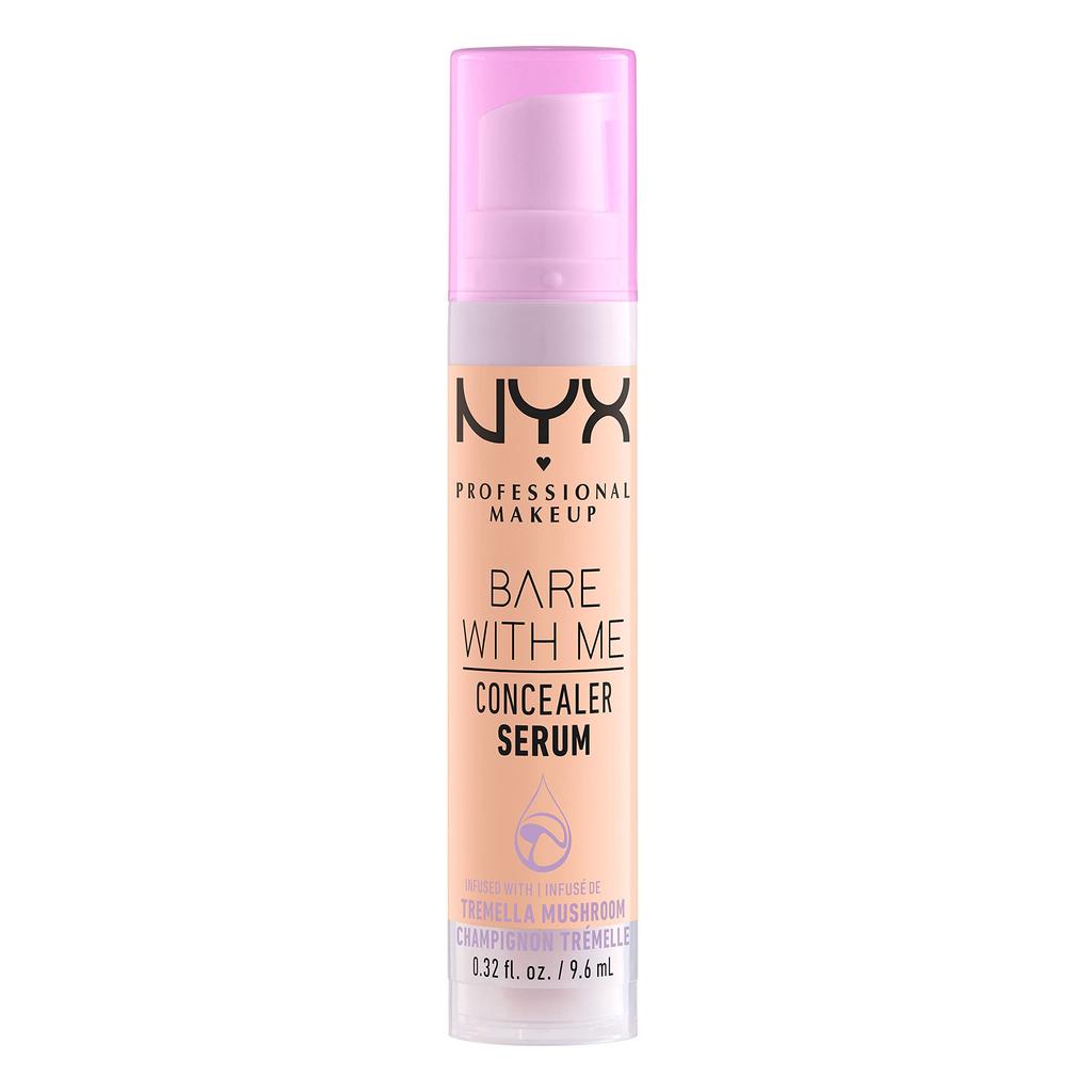 NYX Professional Makeup Corrector Serum, Natürliches Ergebnis, Feuchtigkeit und Mittlere Deckkraft, Bare With Me, Farbton: Vanille, 9,6ml