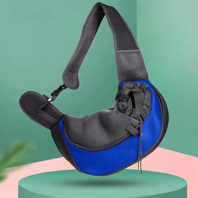 Domácí mazlíčci Taška pro psa Crossbody Přenosný balíček pro venkovní použití Domácí hrudní taška pro psa Batoh pro mazlíčky Nastavitelná Prodyšná taška přes rameno pro mazlíčky