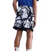 Nike Dri-Fit Court Basketball Quick-Dry Knit Loose Shorts Kids Shorts Blue HV4154-010