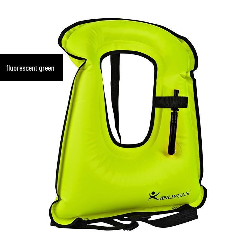 Gilet di sicurezza gonfiabile per snorkeling e nuoto