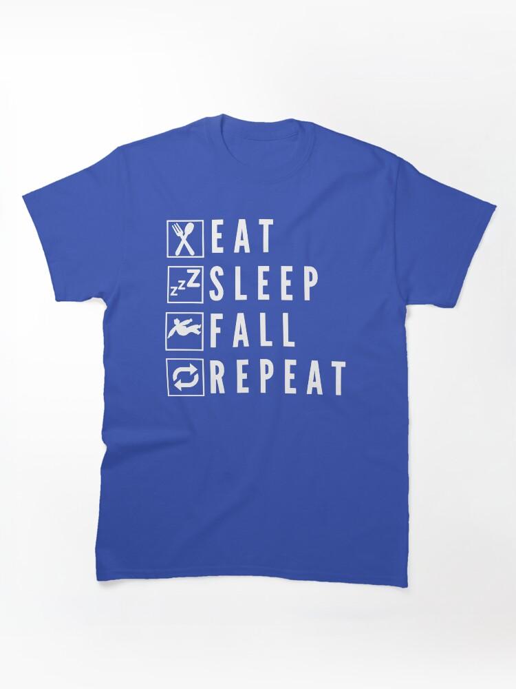 Fall Guys Eat Sleep Fall Repeat Classic T-Shirt