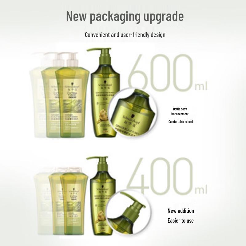 Schwarzkopf Ginger Essence Scalp Purifying Shampoo 600ml